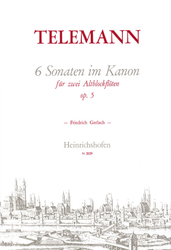 Georg Philipp Telemann 6 Sonaten im Kanon