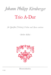 Johann Philipp Kirnberger Trio A-Dur
