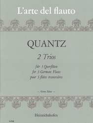Johann Joachim Quantz 2 Trios
