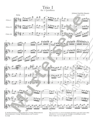 Johann Joachim Quantz 2 Trios