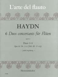 Joseph Haydn 6 Duos concertants, Opus 101 Nr. 3 + 4