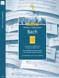 Johann Sebastian Bach Concerto in C BWV 595 und Fuga in CBWV 545