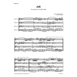 Johann Sebastian Bach Air from Suite Nr. 3 in D