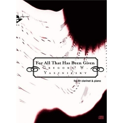 Gregory W. Yasinitsky For All That Has Been Given