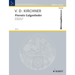 Volker David Kirchner Pierrots Galgenlieder
