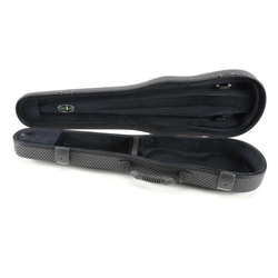 Jakob Winter Violin Shaped Case Greenline JW-51015-4/4-CAB Carbon šedá