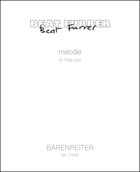 Furrer, Beat Melodie für Flöte solo