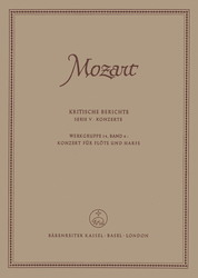Mozart, Wolfgang Amadeus Konzert für Flöte, Harfe und Orchester C-Dur KV 299 (297c)