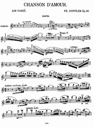 Albert Franz Doppler Chanson d'amour