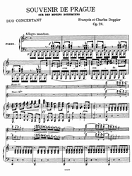 Albert Franz Doppler - Charles Doppler Souvenir de Prague