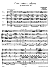 Antonio Vivaldi Concerto c-Moll
