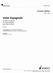 Ernesto Köhler Valse Espagnole