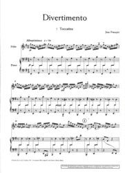 Jean Françaix Divertimento