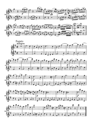Stamitz Carl Sechs Duette für zwei Flöten oder Violinen. Heft 1 op. 27