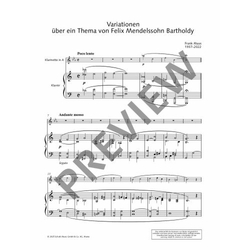 Frank Maus Variationen über ein Thema von Felix Mendelssohn Bartholdy