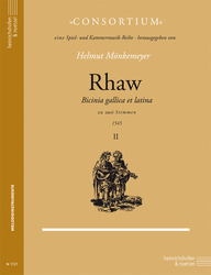 Georg Rhaw Bicinia gallica et latina 1545, Band 2