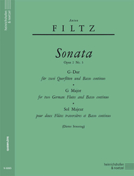 Anton Filtz Sonata G-Dur