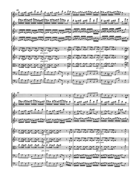 Bach J. Sebastian Brandenburgisches Konzert Nr. 2 F-Dur BWV 1047