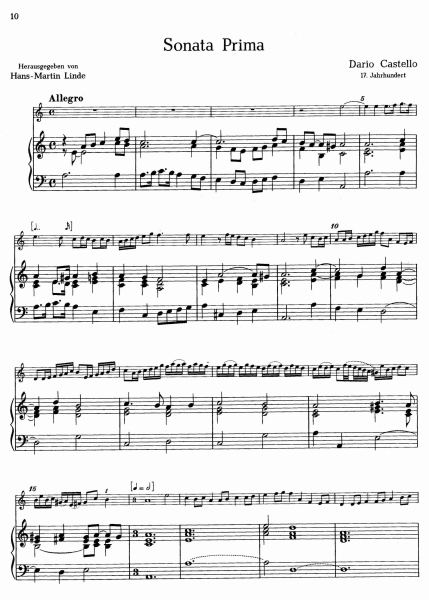 Hans-Martin Linde Venezianische Musik um 1600