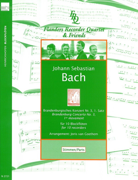 Johann Sebastian Bach Brandenburgisches Konzert Nr. 3, 1. Satz