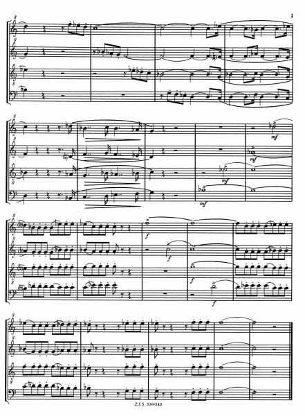 Cooke Arnold  Suite Nr. II (1983)