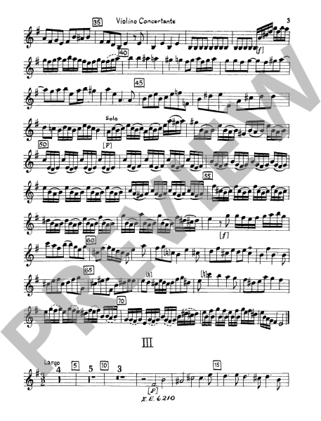 Georg Philipp Telemann Konzert e-Moll