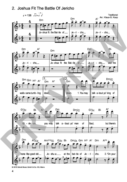 Die schönsten Spirituals & Gospels