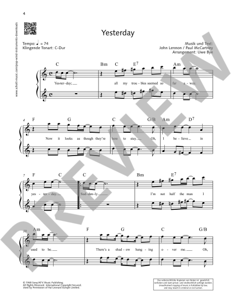 Pop For Flute 1