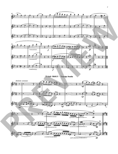 Cottom, Sefton Forellen-Variationen