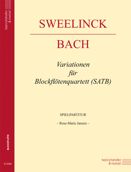Johann Pieterzoon Sweelinck, Johann Sebastian Bach Variationen