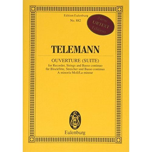 Georg Philipp Telemann Ouvertüre (Suite) a-Moll