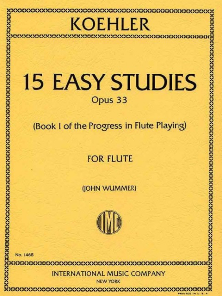 KOEHLER, Ernesto  Progress in Flute Playing Volume 1