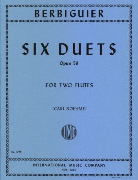 Berbiguier, Benoit Tranquille Six Duets
