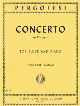 Pergolesi, Giovanni Battista Concerto in D major