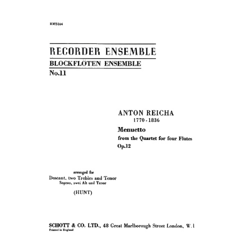 Anton Reicha Menuetto