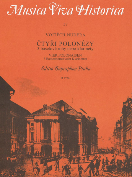 Nudera Vojtěch Čtyři polonézy pro 3 basetové rohy nebo klarinety