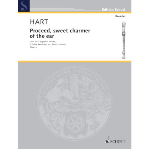Hart, Philip Proceed, sweet charmer of the ear