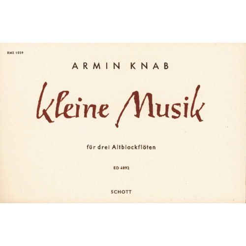 Armin Knab  Kleine Musik