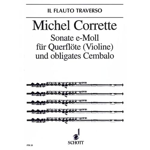 Michel Corrette Sonate e-Moll