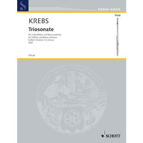 Johann Ludwig Krebs Triosonate h-Moll