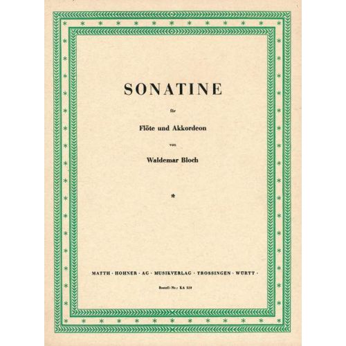 Waldemar Bloch Sonatina