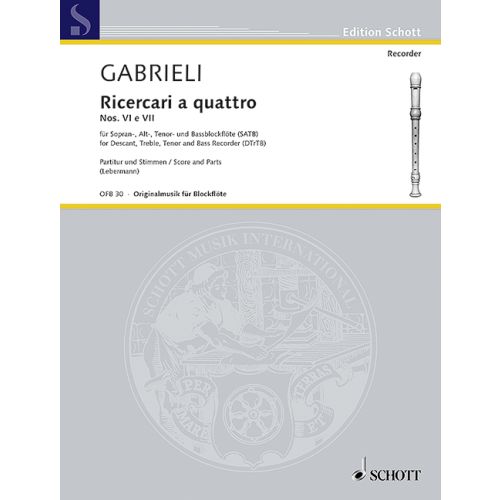 Andrea Gabrieli Ricercari