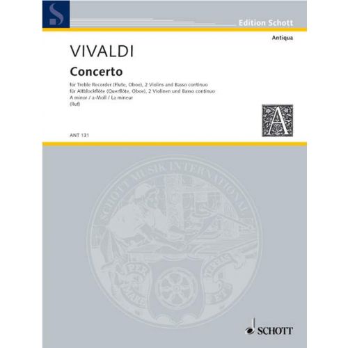 Antonio Vivaldi Concerto a-Moll