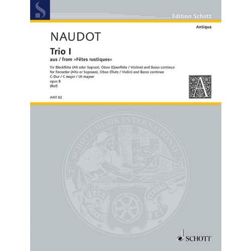 Jacques-Christophe Naudot Trio I C-Dur