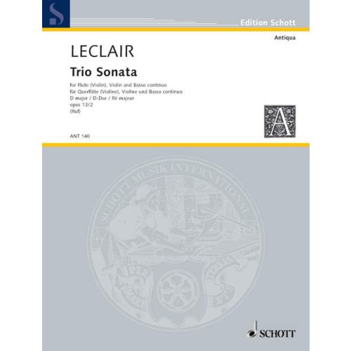 Jean-Marie Leclair Trio Sonata D-Dur