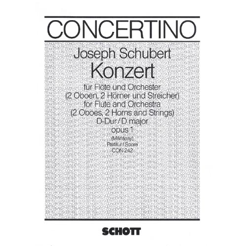 Joseph Schubert Konzert D-Dur
