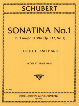 Schubert, Franz Sonatina No.1 in D major