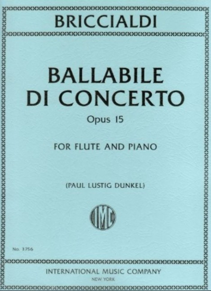 Briccialdi, Giulio Ballabile di Concerto