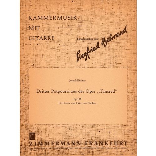 Küffner, Joseph Drittes Potpourri