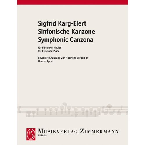 Karg-Elert, Sigfrid Sinfonische Kanzone